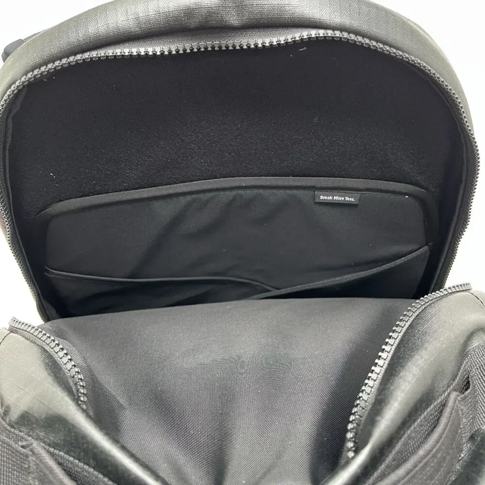 The Golfers Journal Broken Tee Society 31L Backpack Travel Bag Member Pack Black